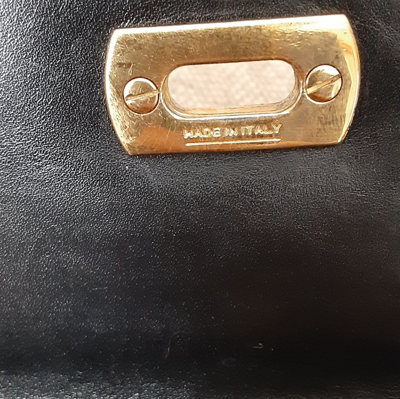 Salvatore Ferragamo Black Leather Wallet